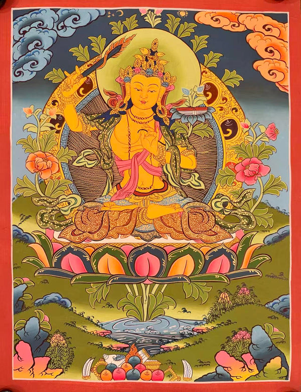 Manjushri Thangka