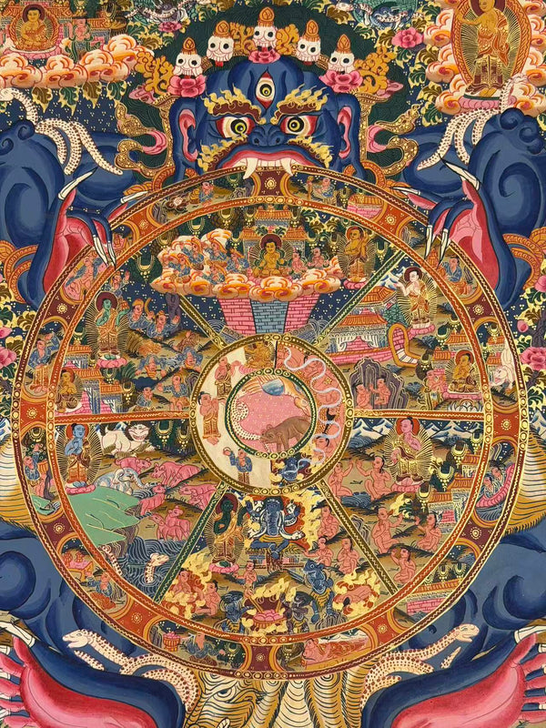 Wheel Of Life Masterpiece Thangka