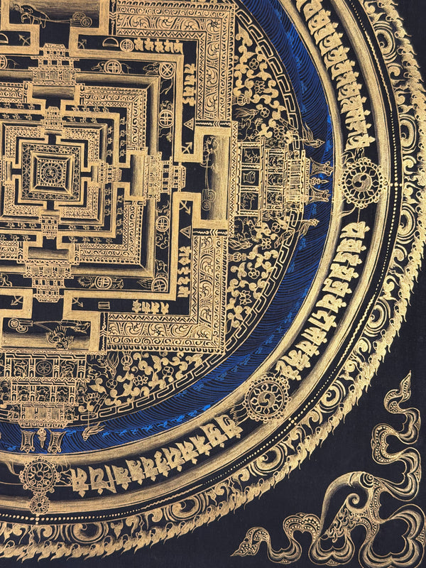 Kalachakra Mandala Tibetan Thangka Painting