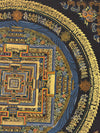 Kalachakra Mandala Tibetan Thangka Painting