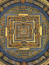 Kalachakra Mandala Tibetan Thangka Painting