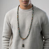 Moss Agate Wealth Mala