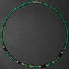 Aventurine with Onyx Short Mala
