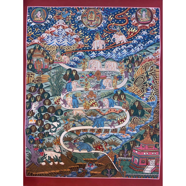 Way To Heaven Thangka