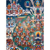 Karma Kagyu Lineage Refuge Tree Thangka