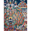 Karma Kagyu Lineage Refuge Tree Thangka