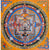 Kalachakra Mandala Tibetan Thangka - Silk framed