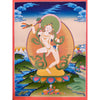 Machig Labdron Tibetan Thangka Painting