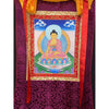 Shakyamuni Buddha Thangka - Silk Framed