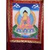 Shakyamuni Buddha Thangka - Silk Framed