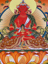 Amitayus Buddha Tibetan Thangka Painting