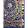 Om Mantra Mandala Large Thangka