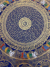Om Mantra Mandala Large Thangka