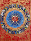 Om Mantra Mandala Large Thangka