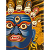 Mahakala Face Thangka