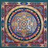 Kalachakra Mandala Tibetan Thangka Painting