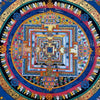 Kalachakra Mandala Tibetan Thangka Painting
