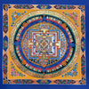 Kalachakra Mandala Tibetan Thangka Painting