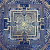 Kalachakra Mandala Tibetan Thangka Painting