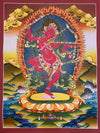 Kurkulla Tibetan Thangka Painting