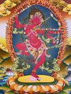 Kurkulla Tibetan Thangka Painting