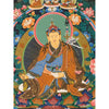 Guru Padmasambhava Lineage Tree Large Thangka
