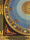 Om Mantra Mandala Large Thangka