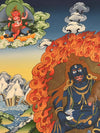 Black Jambala Masterpiece Thangka