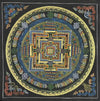 Kalachakra Mandala Tibetan Thangka Painting