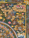 Buddha Life Story Mandala Thangka