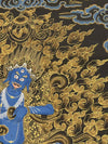 Palden Lhamo - The Protectress Of Tibet Thangka