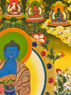 Medicine Buddha Large Thangka