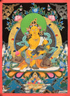 Jambhala Tibetan Thangka