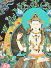 Chenrezig Thangka Painting