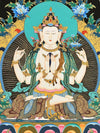 Chenrezig Thangka Painting