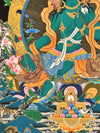 Green Tara Thangka
