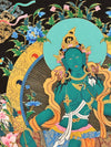 Green Tara Thangka