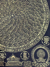 Om Mantra Mandala Large Thangka