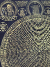Om Mantra Mandala Large Thangka