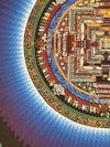 Kalachakra Mandala Tibetan Thangka Painting