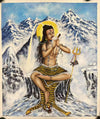 Lord Shiva Yoga Masterpiece Thangka
