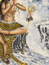 Lord Shiva Yoga Masterpiece Thangka