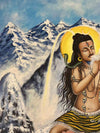 Lord Shiva Yoga Masterpiece Thangka