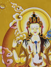 Chenrezig Masterpiece Thangka Painting