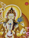 Chenrezig Masterpiece Thangka Painting