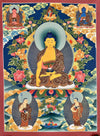 Shakyamuni Buddha Thangka