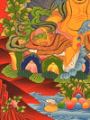 Jambhala Tibetan Thangka