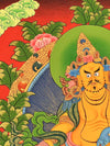 Jambhala Tibetan Thangka