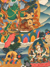 Green Tara Thangka
