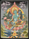Green Tara Thangka